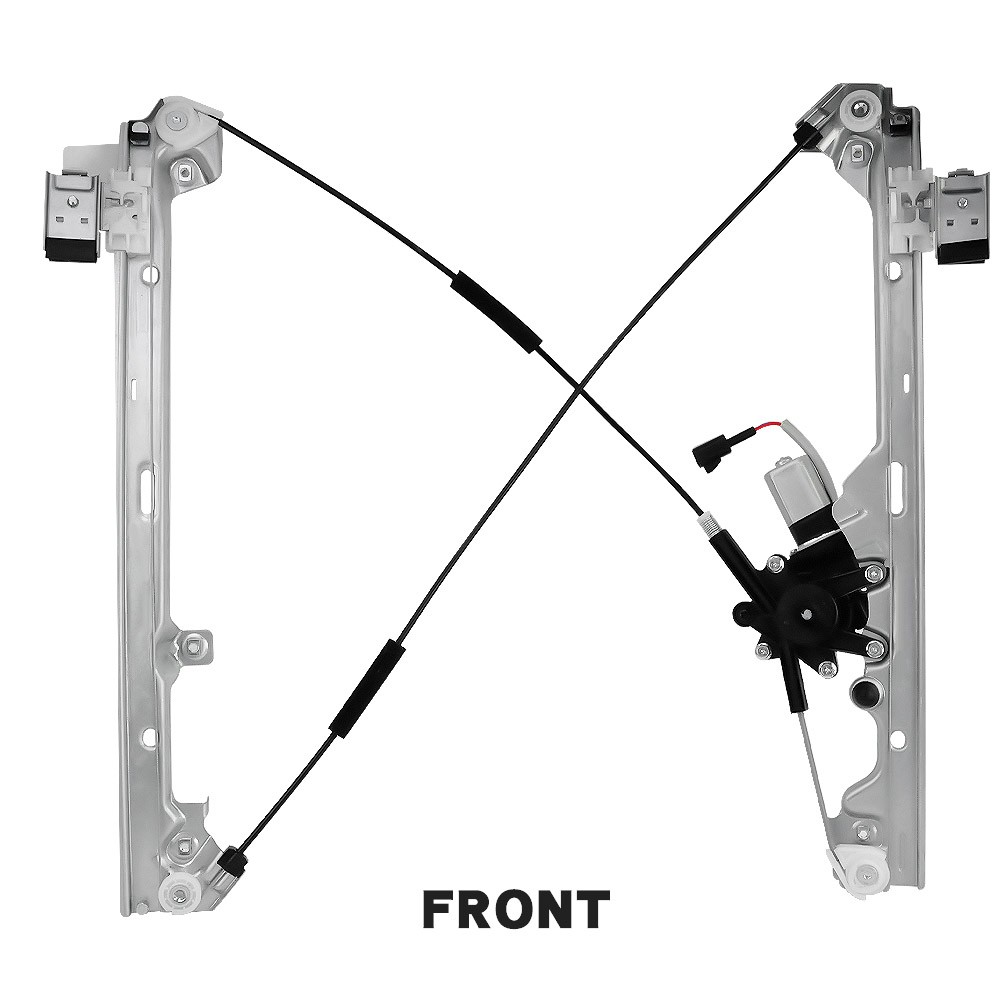 Power Window Regulator w/ Motor Front Driver Left Side For Chevy Silverado GMC