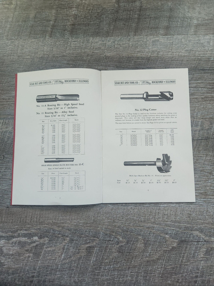 Star Tools Woodworking, Catalog No. 29, PB, 1930s