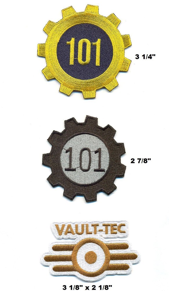 VAULT 101 PATCH SET  - GAME121-23