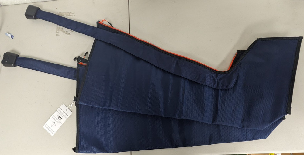 Sharper Image Air Compression Boots Flex Leg Recovery System Small/Medium (Blue)