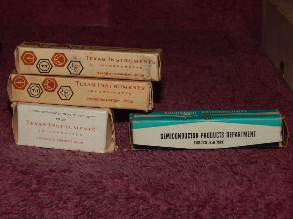 Vintage Electrical Engineering Samples Diodes Rectifiers Transistors & More