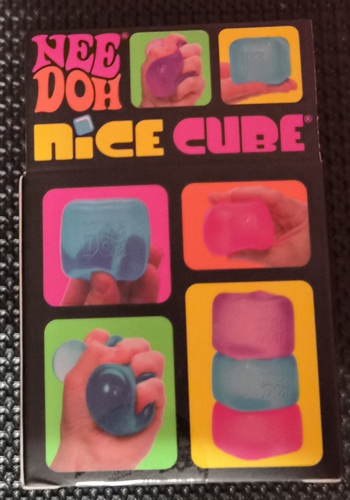 SCHYLLING NEEDOH NICE CUBE PURPLE 2.5 INCH SUPER SOLID SQUISH NIB