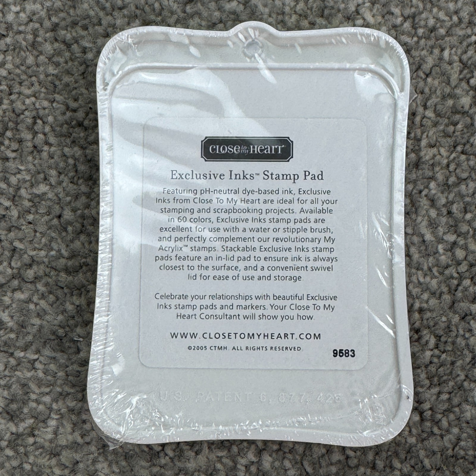 Lot Of 5 Close To My Heart CTMH Exclusive Ink Pads Brand New Sealed