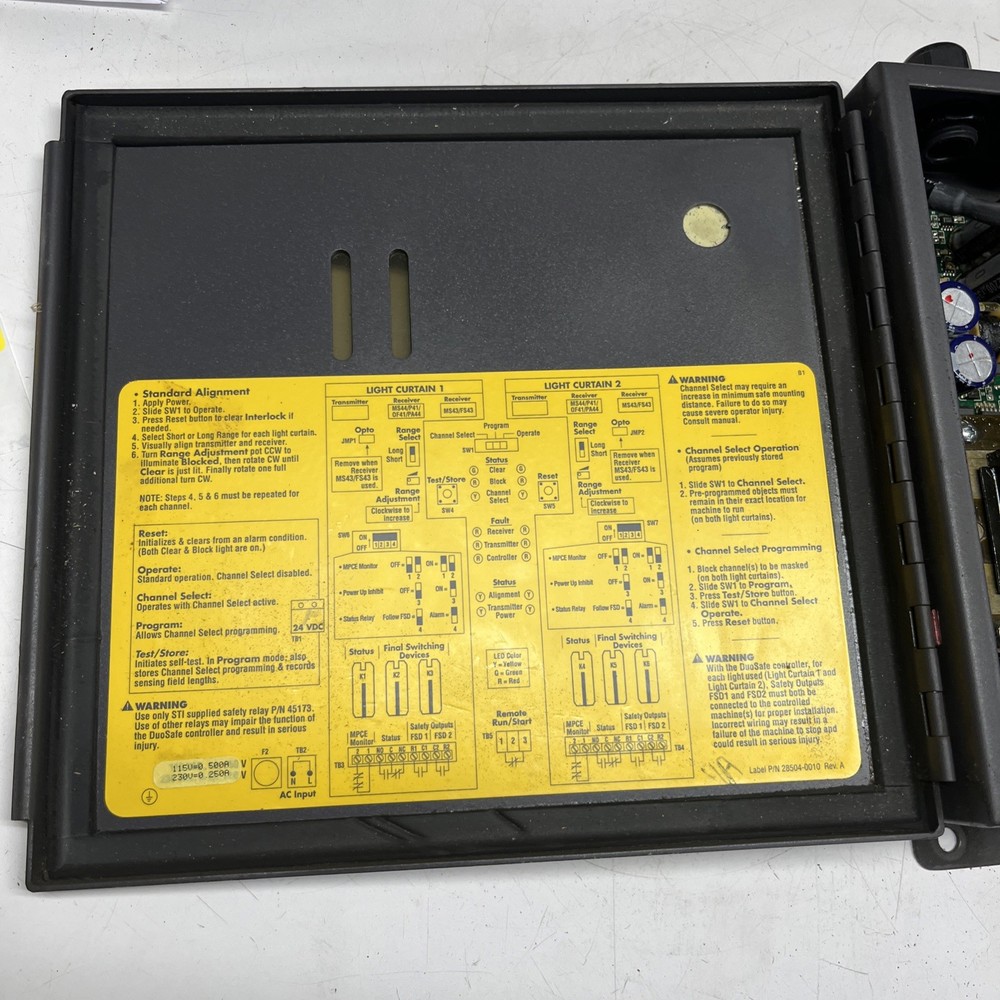 Sti 43207-0010 DSC1 Light Curtain Controller