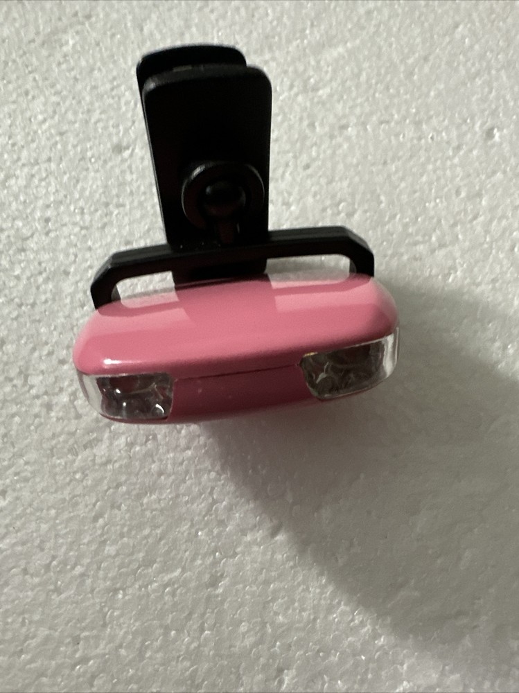 Pink Adjustable Magnifying Light With Clip