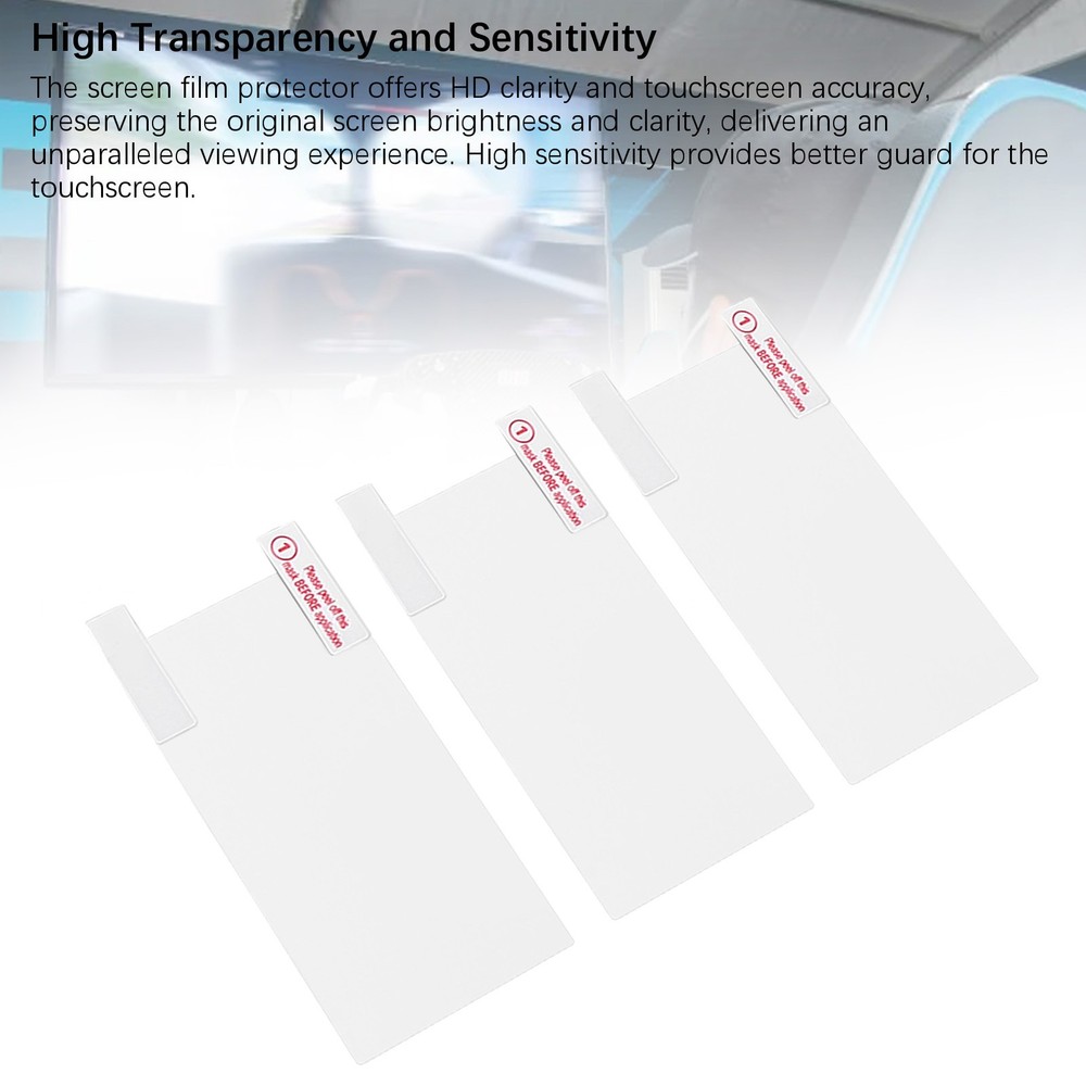 3Pcs Game Machine Screen Film High Transparency Sensitive Scratch Resistant⭐