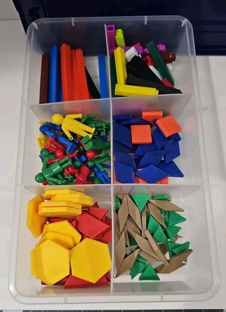 Learning Resources FLIP OVER MATH Manipulative PARTIAL Set GRADES PK-1 LER8523