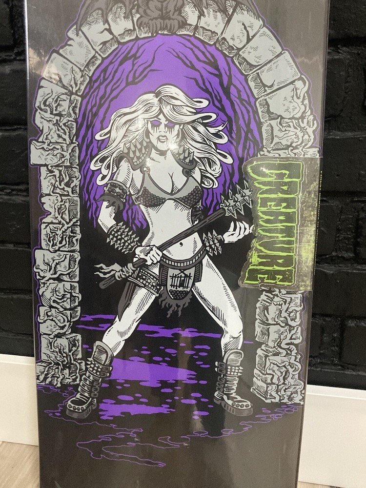 NEW 2024 SAM HITZ Signed Autographed CREATURE Battle Gate Pro Skateboard Deck