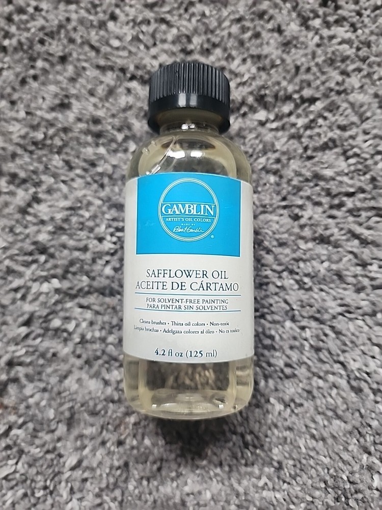Gamblin Safflower Oil, 4.2oz