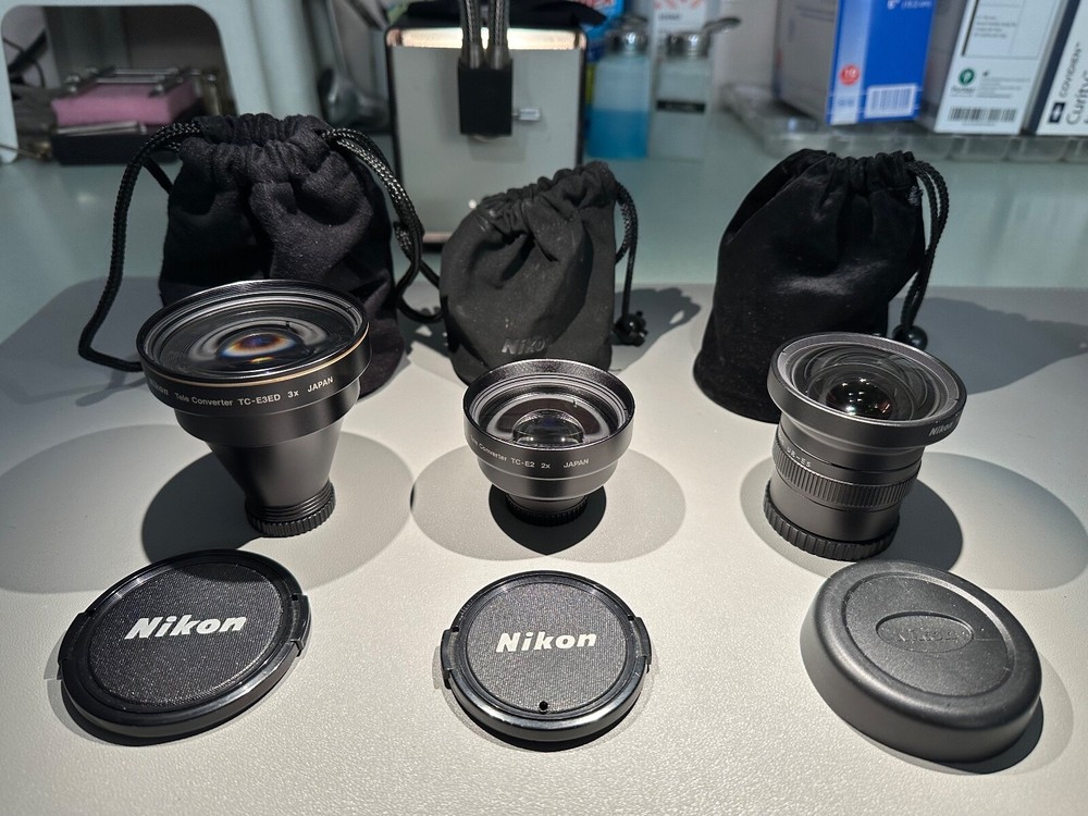 SET OF 3: Nikon WC-E68 with UR-E5 | TC-E3ED | TC-E2