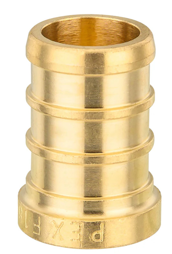 1/2" Pex-B Pipe 2x50ft Rolls (Red+Blue) Clamp Fittings Crimper Plumbing Kit