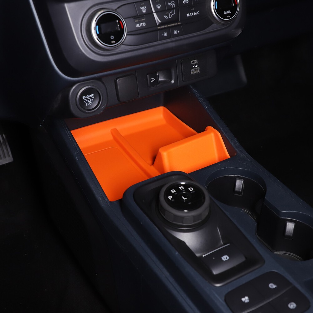 TPE Console Storage Panel Cushion Tray Replacement Part For Ford Maverick 2022+