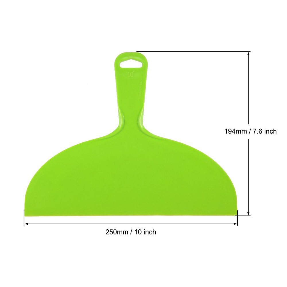 Putty Taping Drywall Scraper 10" Flex Plastic Blade Disposable Wall Paint 2PCS