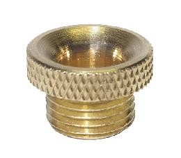 B&P Lamp® Wide Brass Cord Bushing - 1/8M