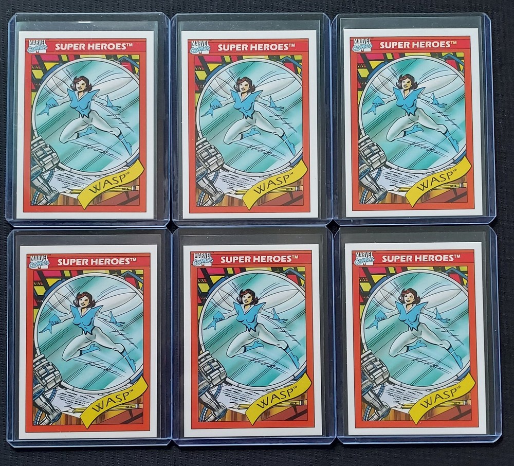 1990 Marvel Impel Wasp Card Lot 💎