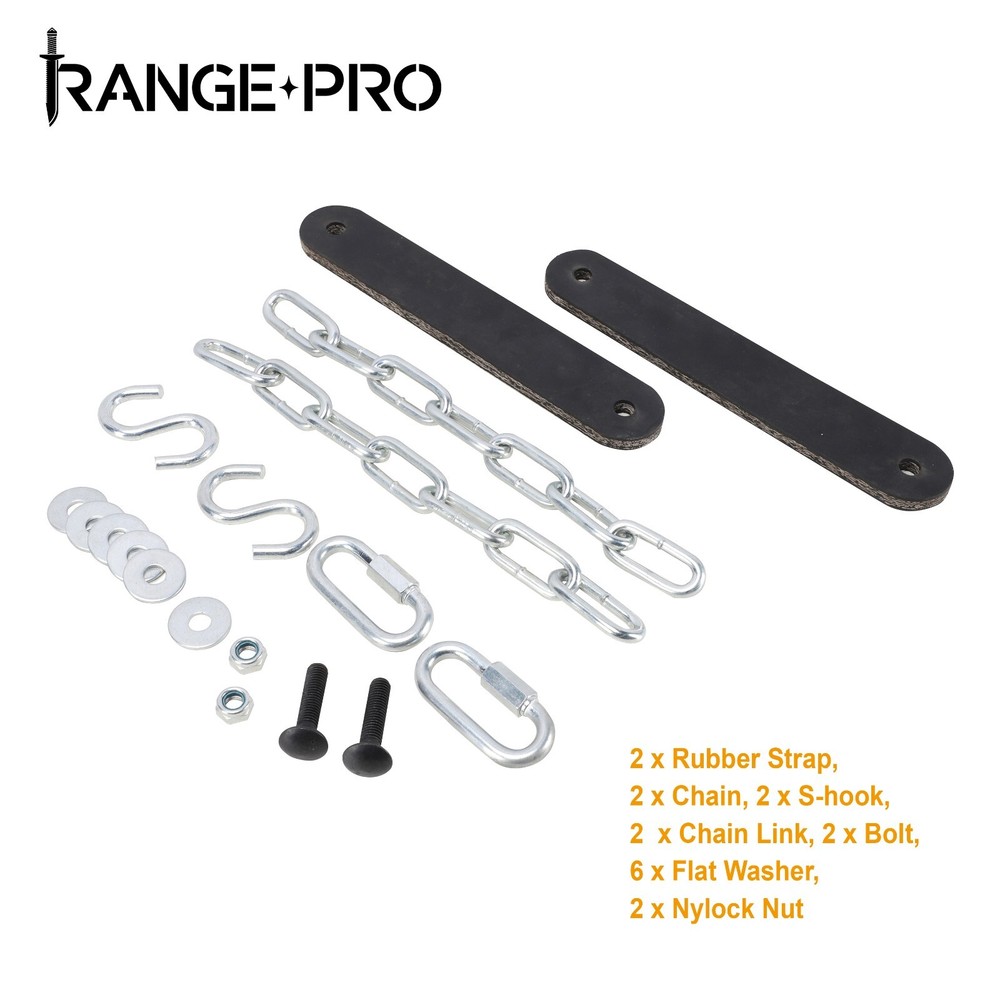 Universal Shooting Target Stand with Rubber Strap Target Hanging Set