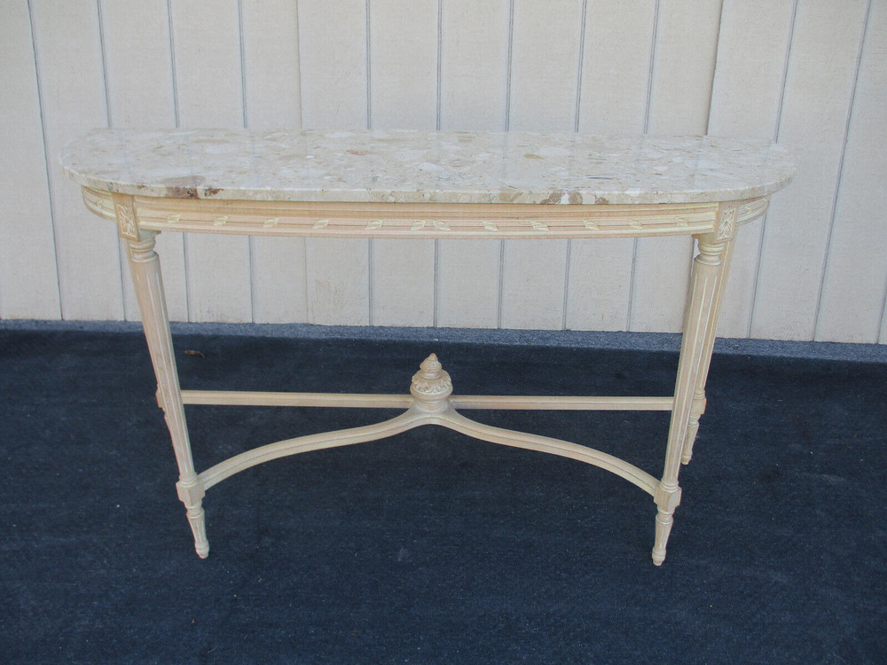 63808 Decorator Marble Top Sideboard Server Table