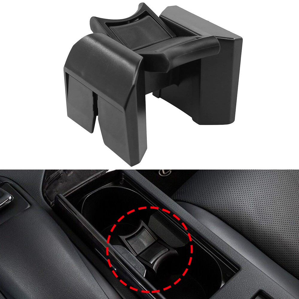 Center Console Cup Holder Insert Divider for 2010-2015 Lexus RX350 RX450H EOOK