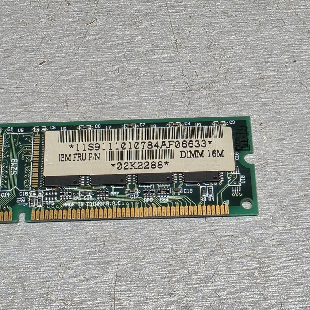 IBM 16MB 168-Pin SDRAM DIMM Desktop RAM Memory