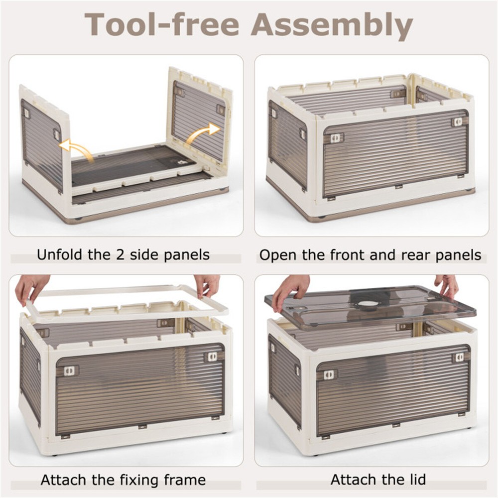 3-Pack Stackable Storage Bins 20 " X 14.5 " X 12 "