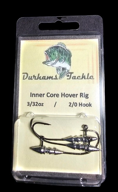 Durhams Tackle Inner Core Hover Rig 3/32oz  2/0 hook (3 pack)