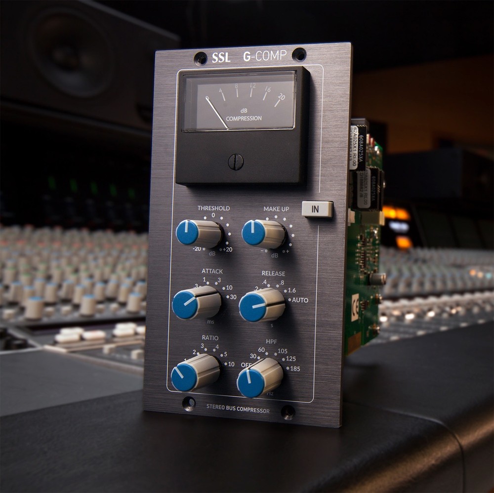Solid State Logic SSL Stereo Bus Compressor Module Audio Production Legend