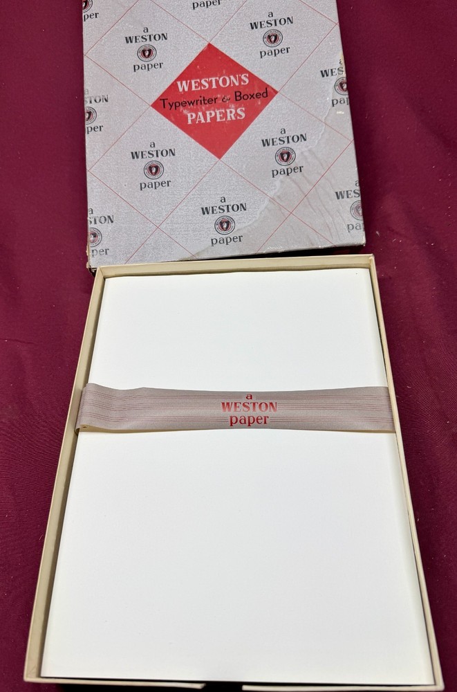 Weston Typewriter Paper