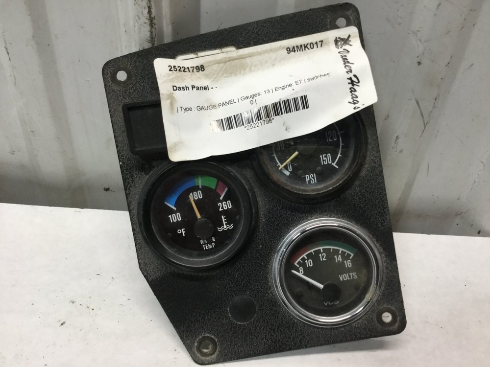Mack RB600 GAUGE Dash Panel - Used