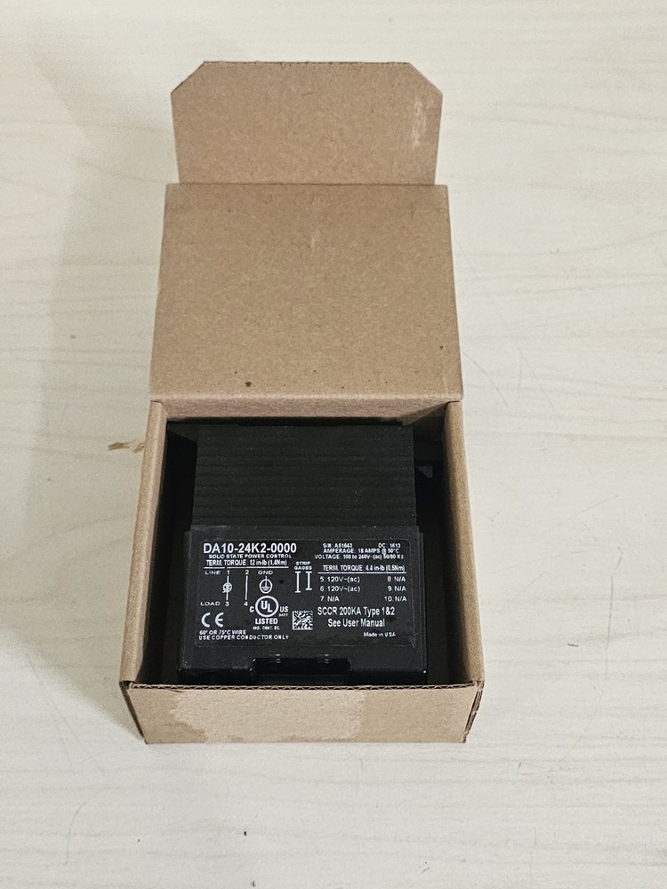 Watlow DIN-a-mite Solid State Power Control DA10-24K2-0000