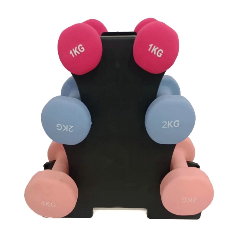 Small Dumbbell Rack Hand Weight Tower Stand Compact Dumbbell Rack