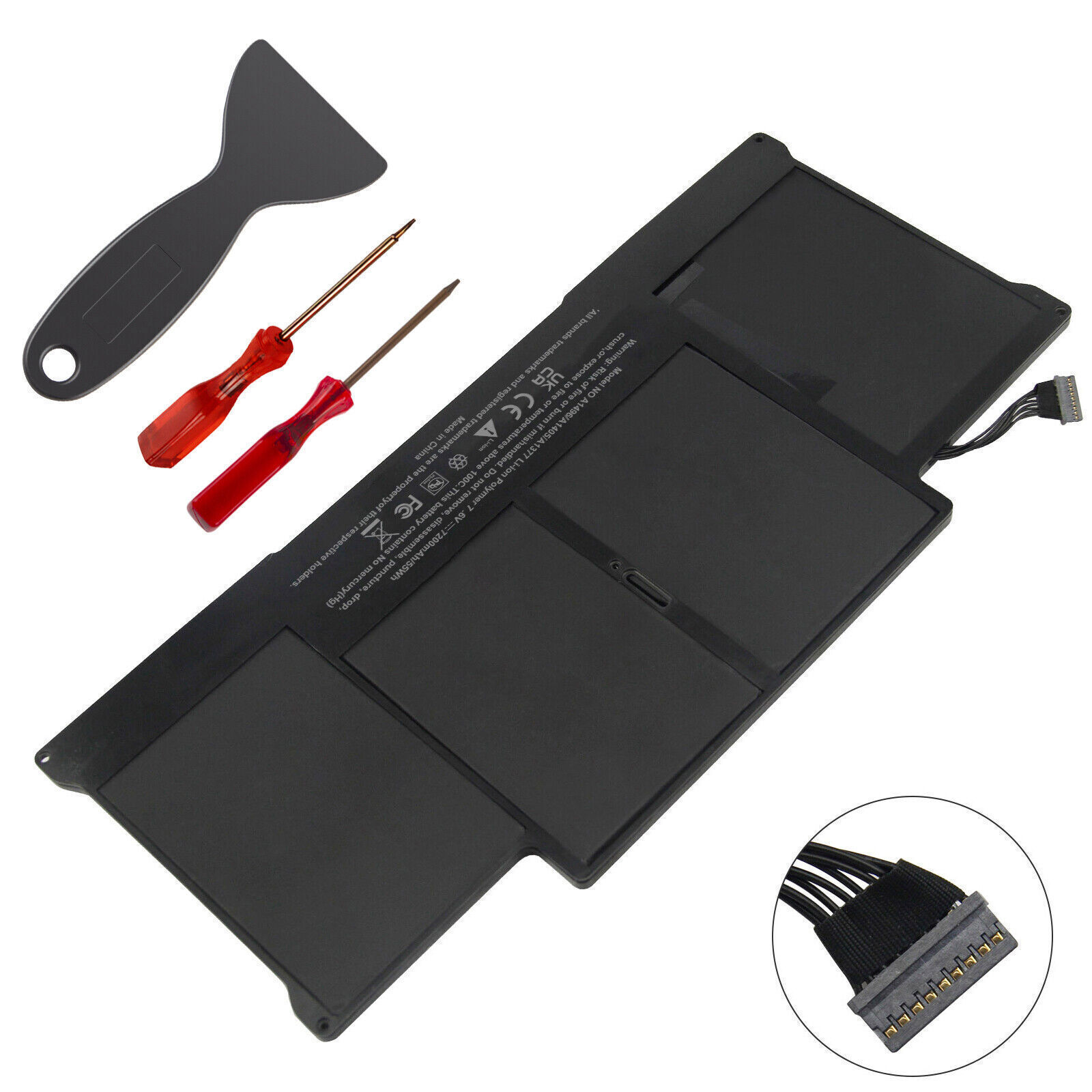 LOT Battery A1405 A1496 for MacBook Air 13'' A1466 Mid 2012 2013,Early 2015 55Wh