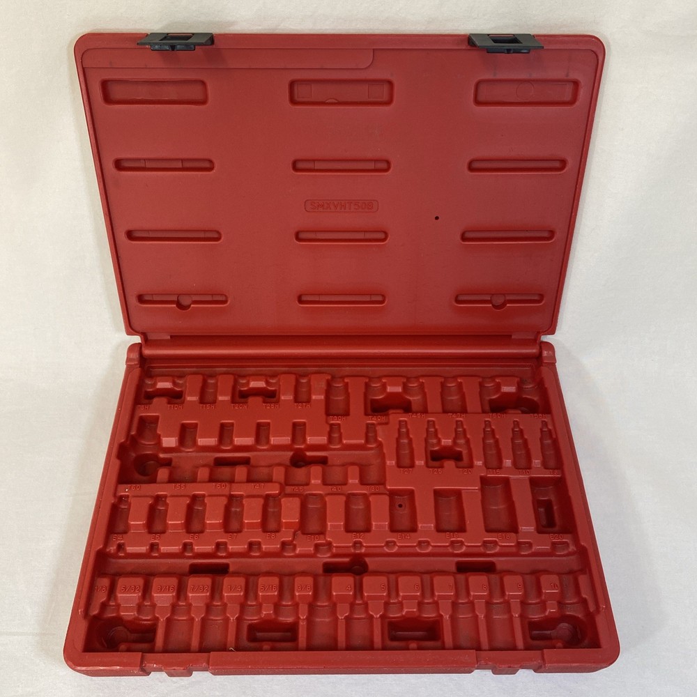MAC Tools Red Plastic Case ONLY for SMXVHT50B 50-Piece Master Driver Bit Set