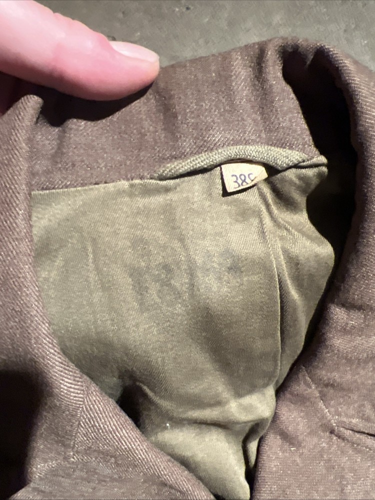 WW2 US 7th Army Ike Jacket 1944 Dated Size 38 S (DD413