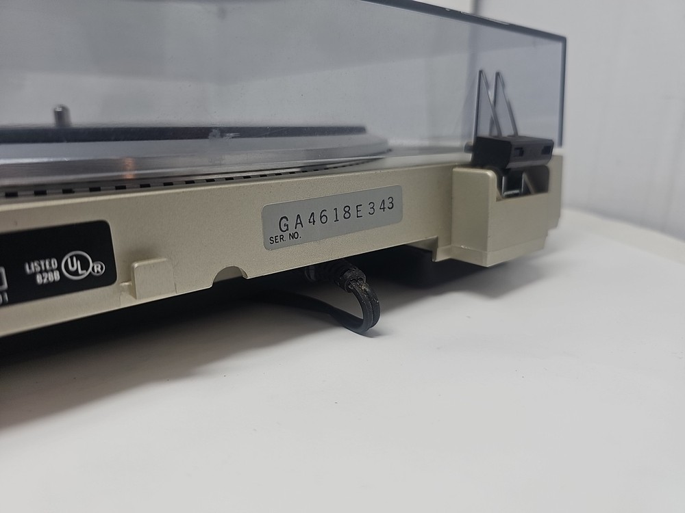Technics Quartz SL-Q300 Direct Drive Turntable TESTED