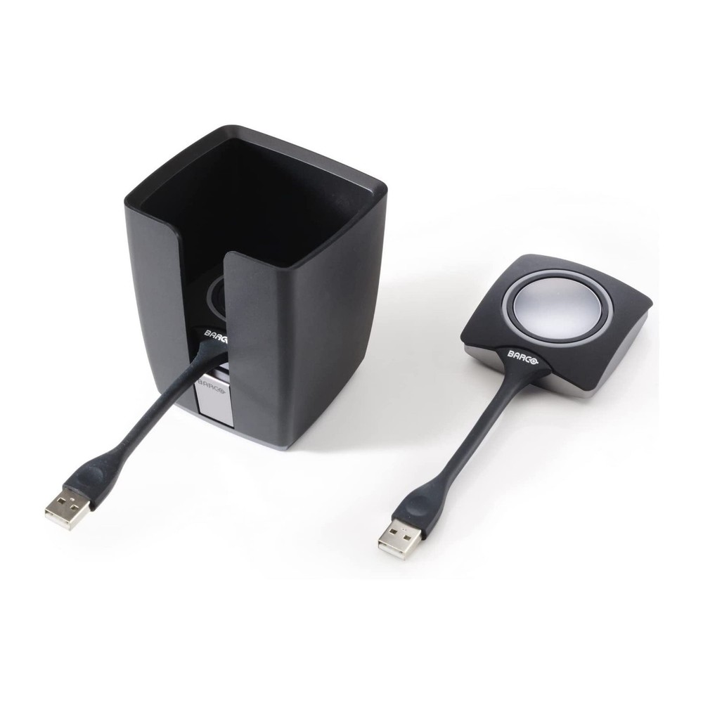 Barco ClickShare Tray and 2 ClickShare Buttons Value Pack Stylish Tray Clutter