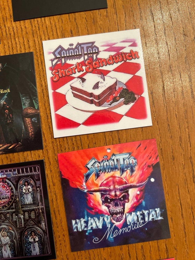 Spinal Tap fridge magnets