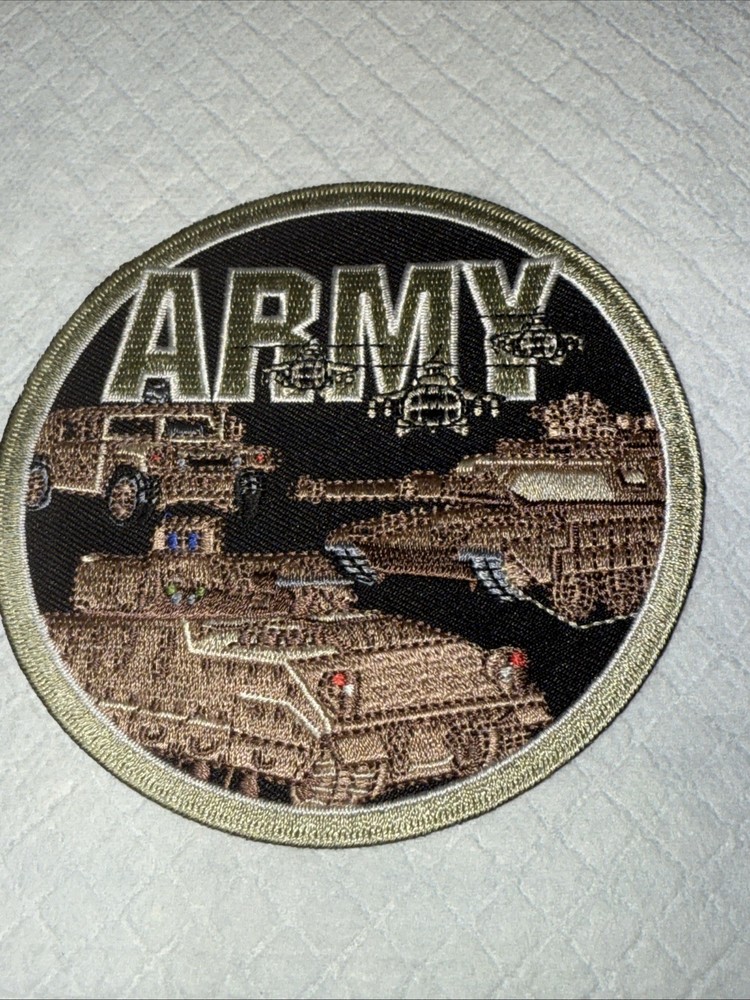 Army Patch 4”. #410