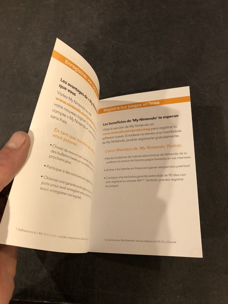 Wii music Nintendo Insert Only