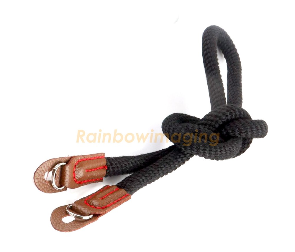 (2 Pcs ) Black Soft Cotton Shoulder Neck Strap Olympus E-PM2 E-PM1 PEN-F E-M1X