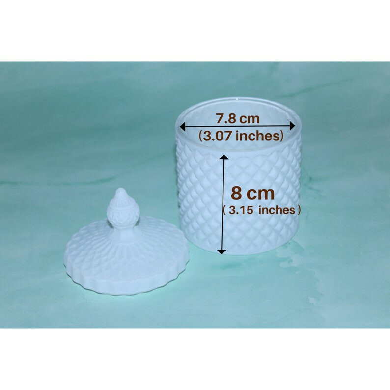 5 PCS Luxury Empty Candle Jars. Pink