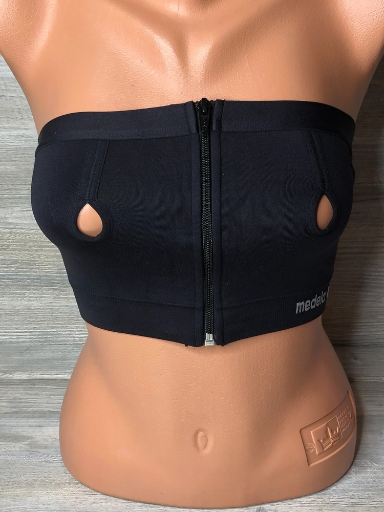 Medela Easy Expression Bustier Strapless Black Size Small