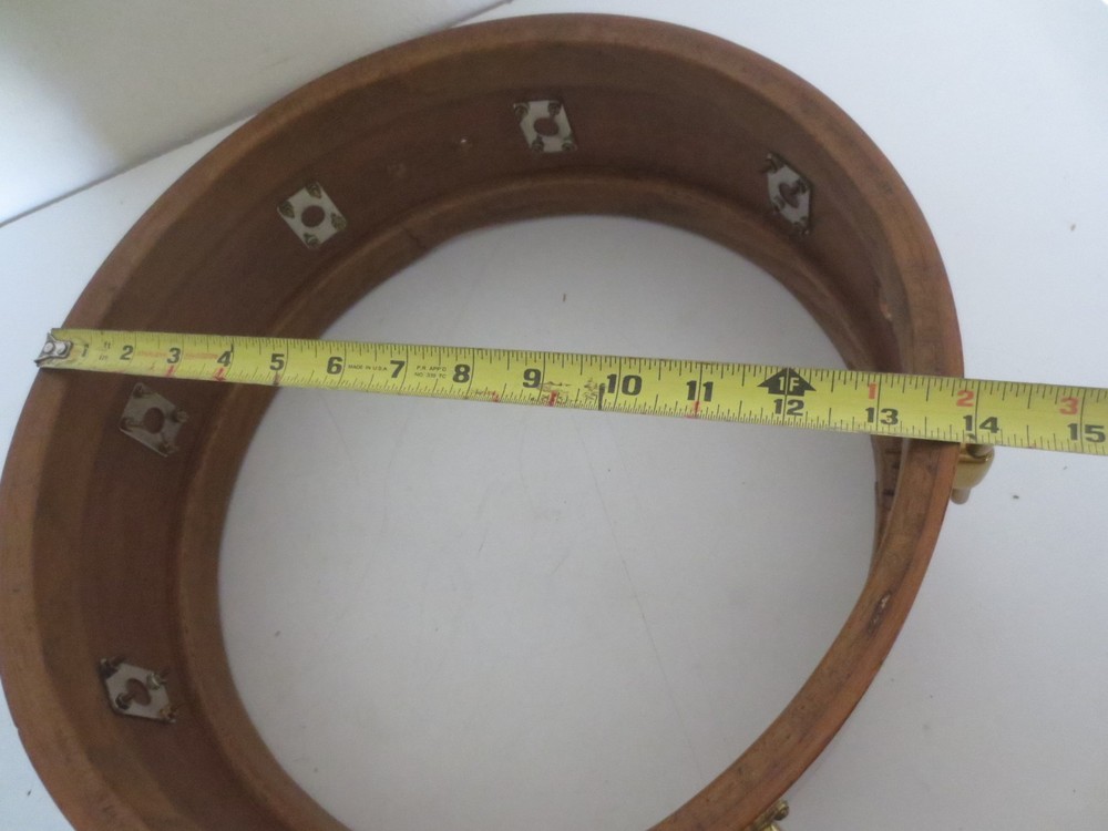 Leedy 14"x5" Solid Shell Snare Drum Project 1920s Knobby Lugs PROJECT DRUM