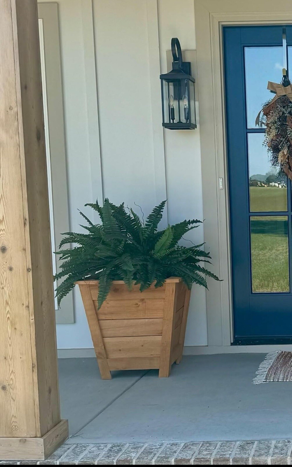 48" Boston Fern Artificial Bush Plant Pack 2. Retail $103