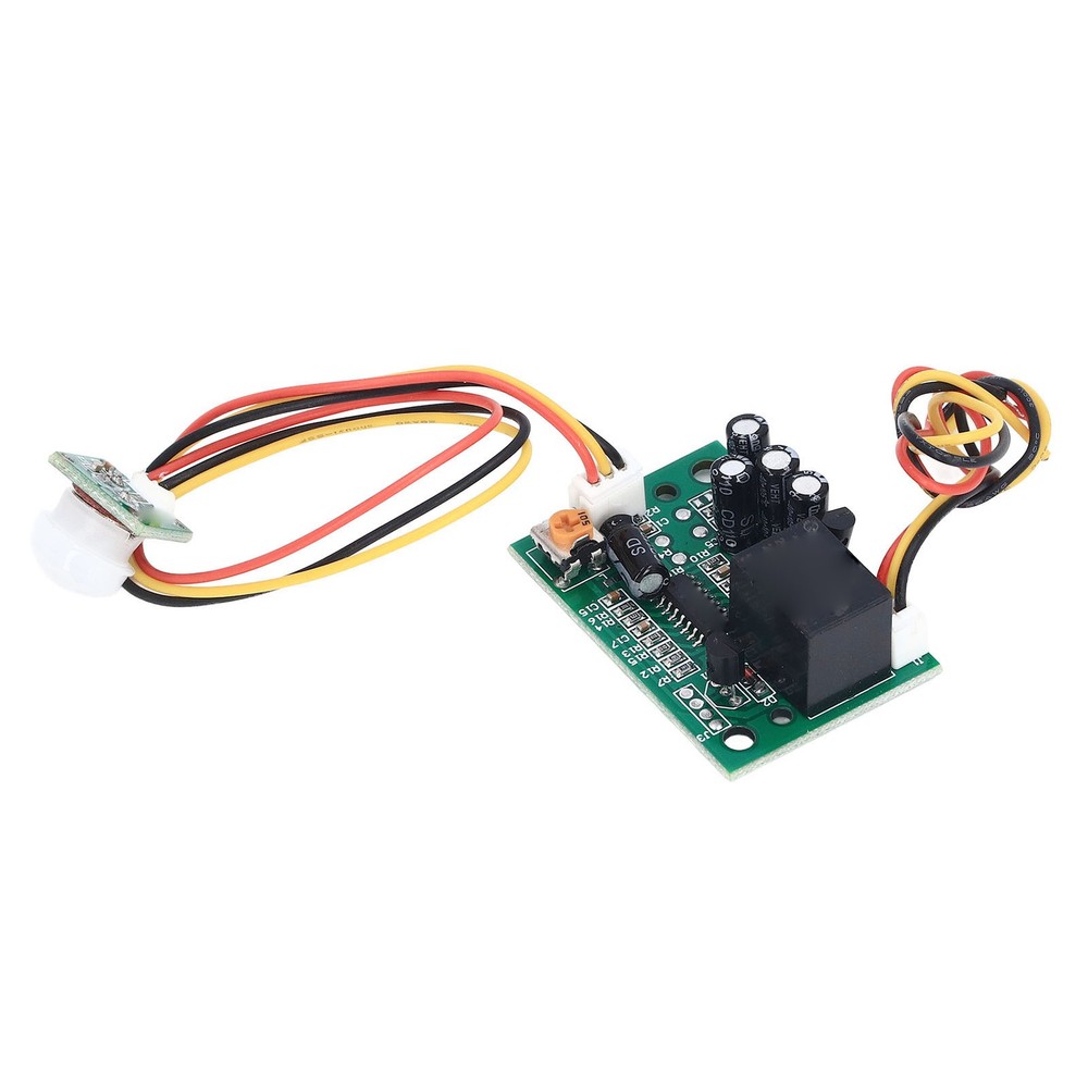 DC 12V PIR Human Motion Sensor Module Relay Output Split Type Infrared Sensing
