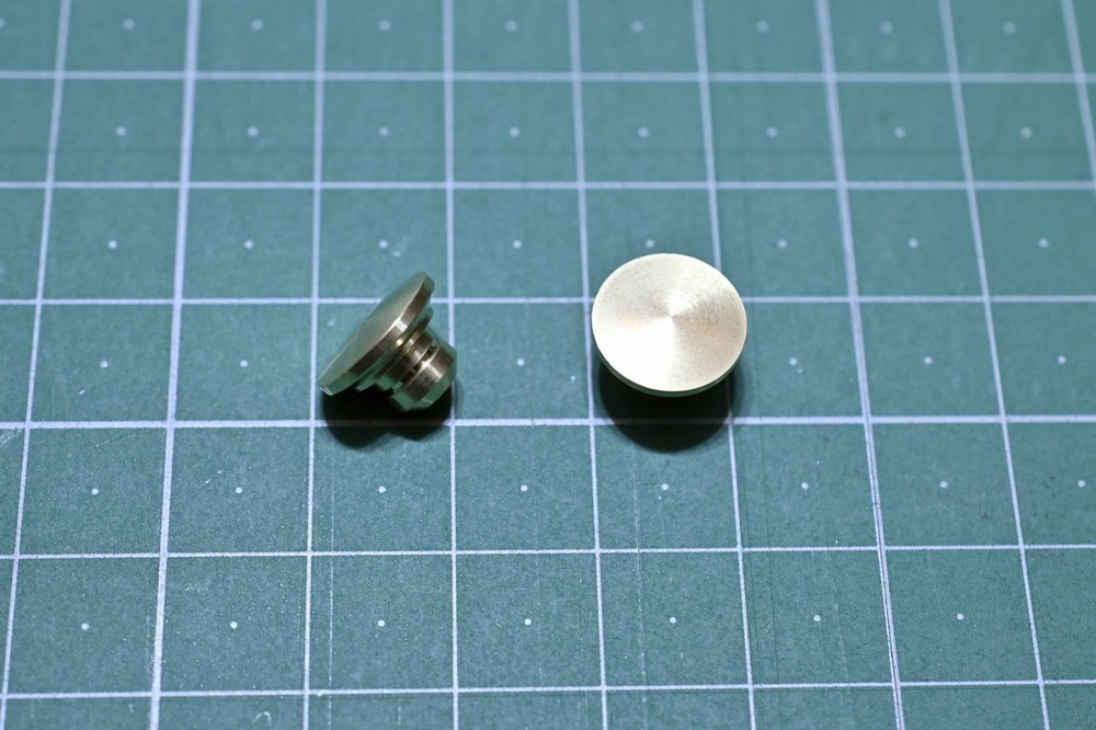Two Leica M3 M2 M1 synchro cover set flash socket Brass made