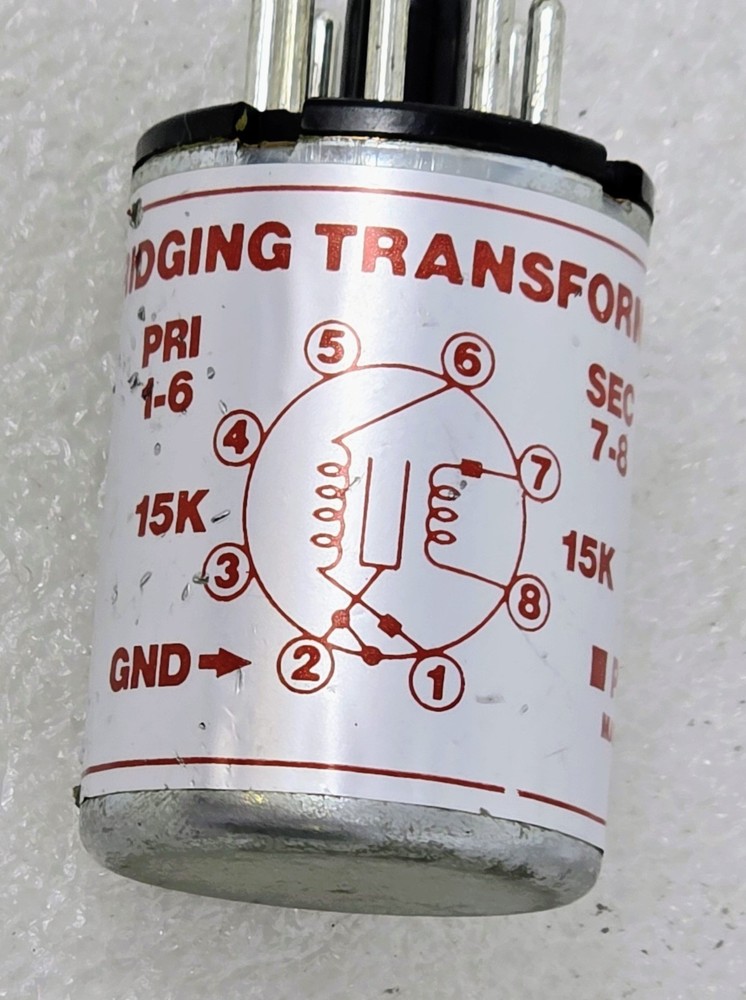 (Altec 15335A Bridging Transformer w/ Socket