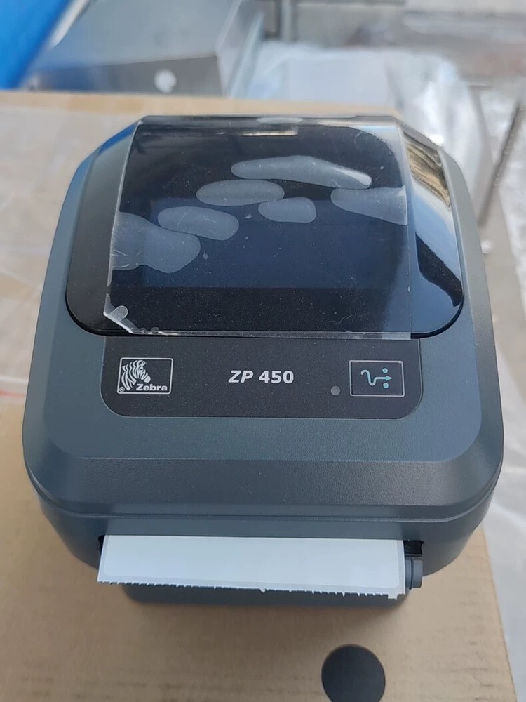 Zebra ZP450 Label Thermal Code Printer | USB, Serial, and Parallel Connectivity