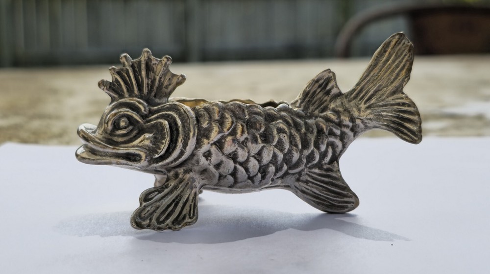 1896 Khlebnikov Imperial Russian Silver Catfish