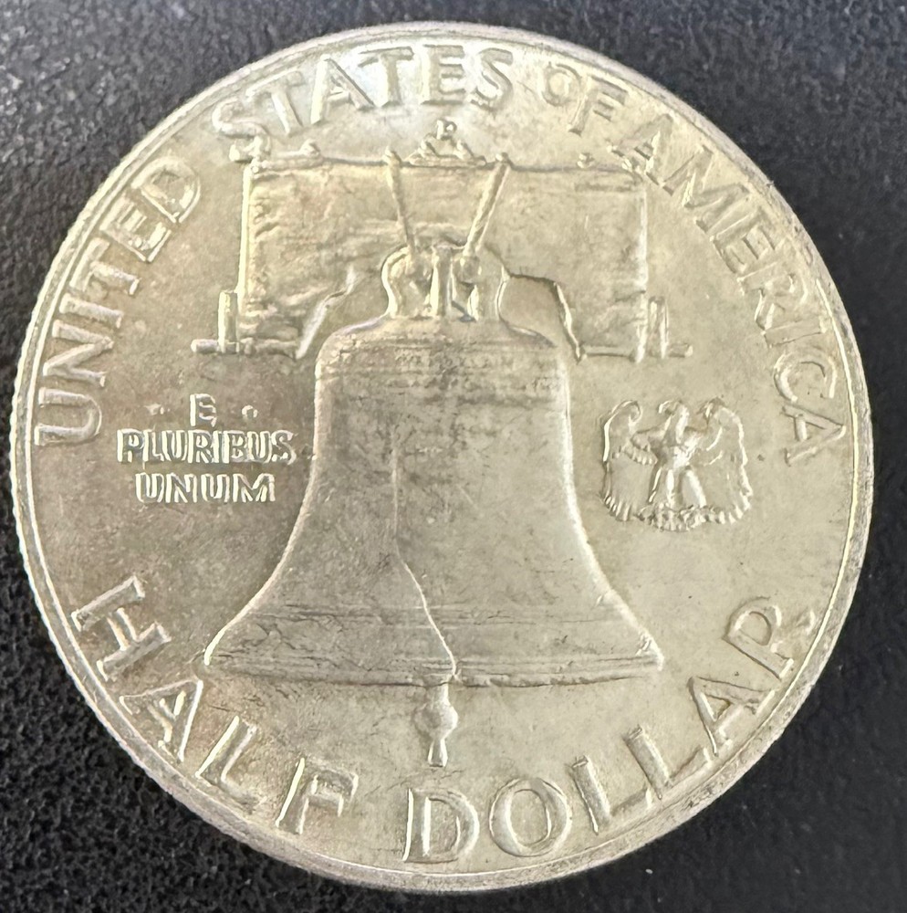 90% Silver Franklin Half Dollar 1959-D Brilliant Uncirculated