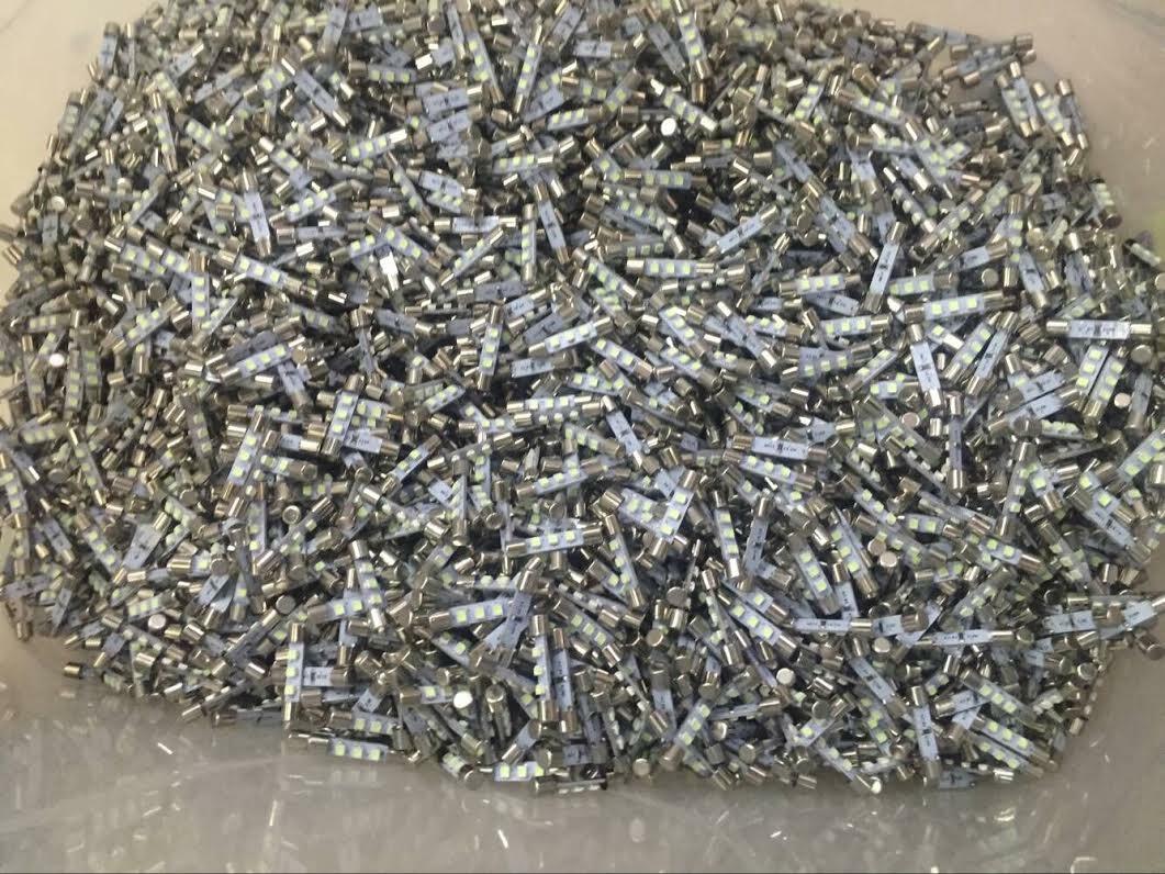 (100)WARM WHITE 8V FUSE LAMP LEDs/ DIAL METER STEREO RECEIVER/ Marantz BULBS